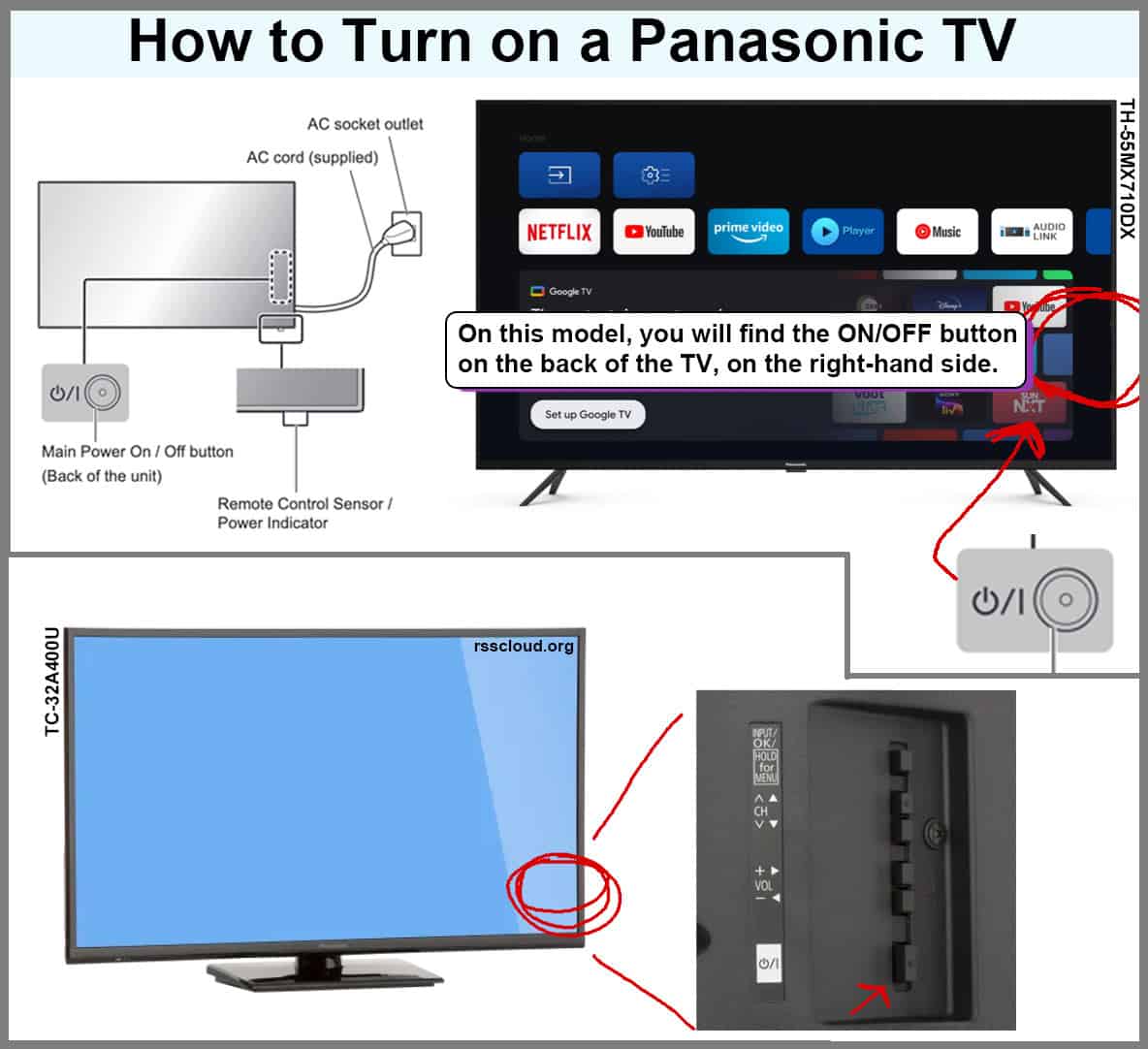 How To Turn On Panasonic Tv Without Remote [full Guide] • Real Simple 